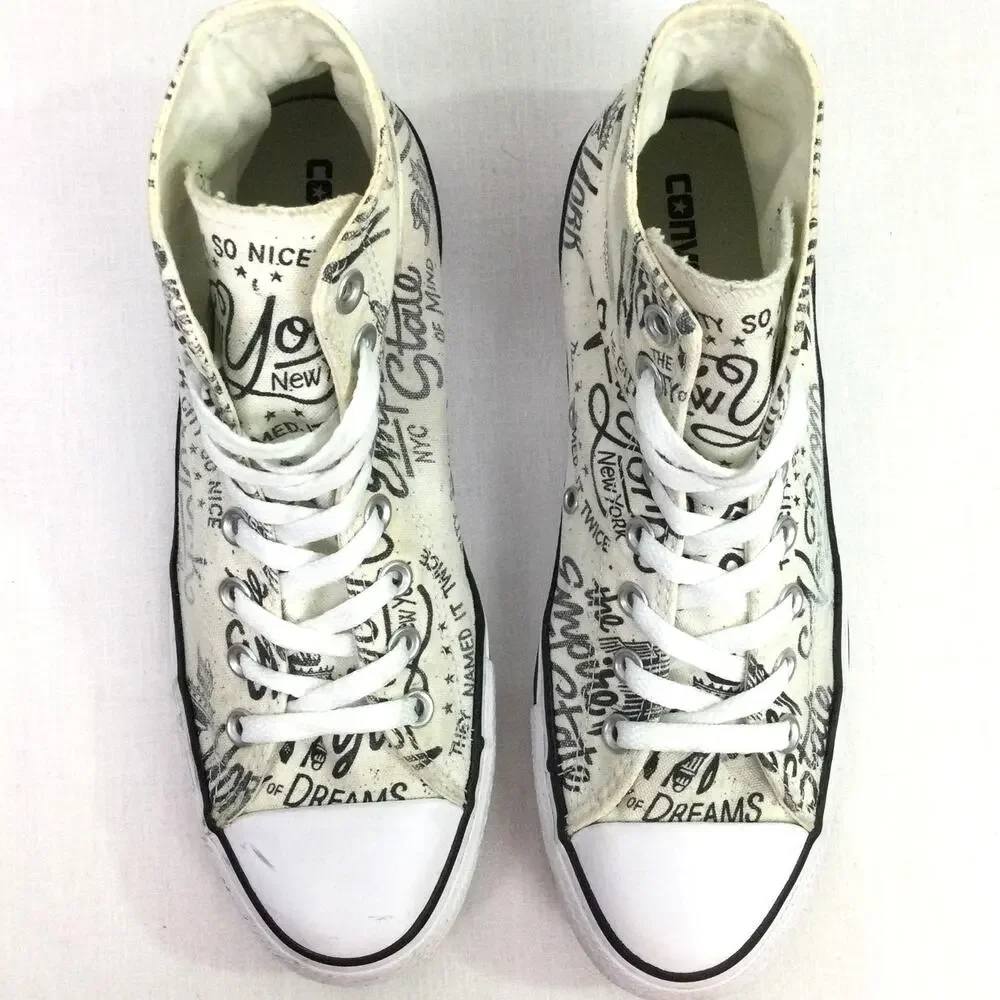 Converse Chuck Taylor NYC Streetwear Canvas Men's Lace Up Ankle Skater Sneaker 8 - Picture 4 of 14